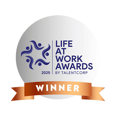 Life At Work Awards by TalentCorp 2025 logo